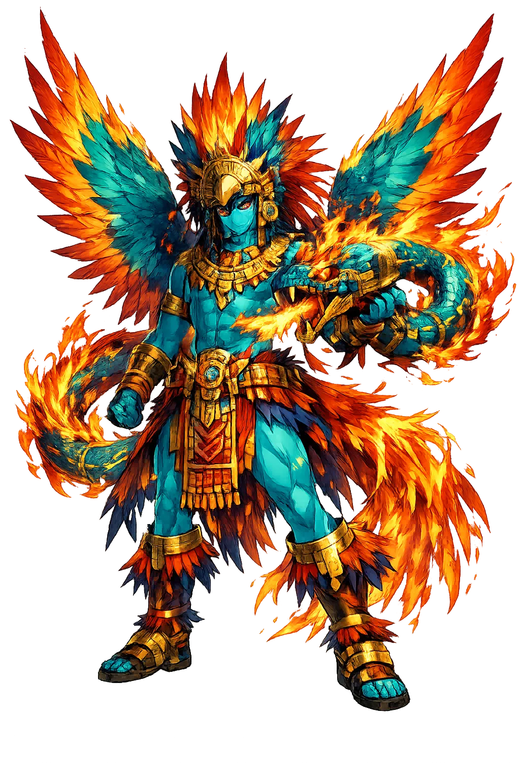Huītzilōpōchtli mascot